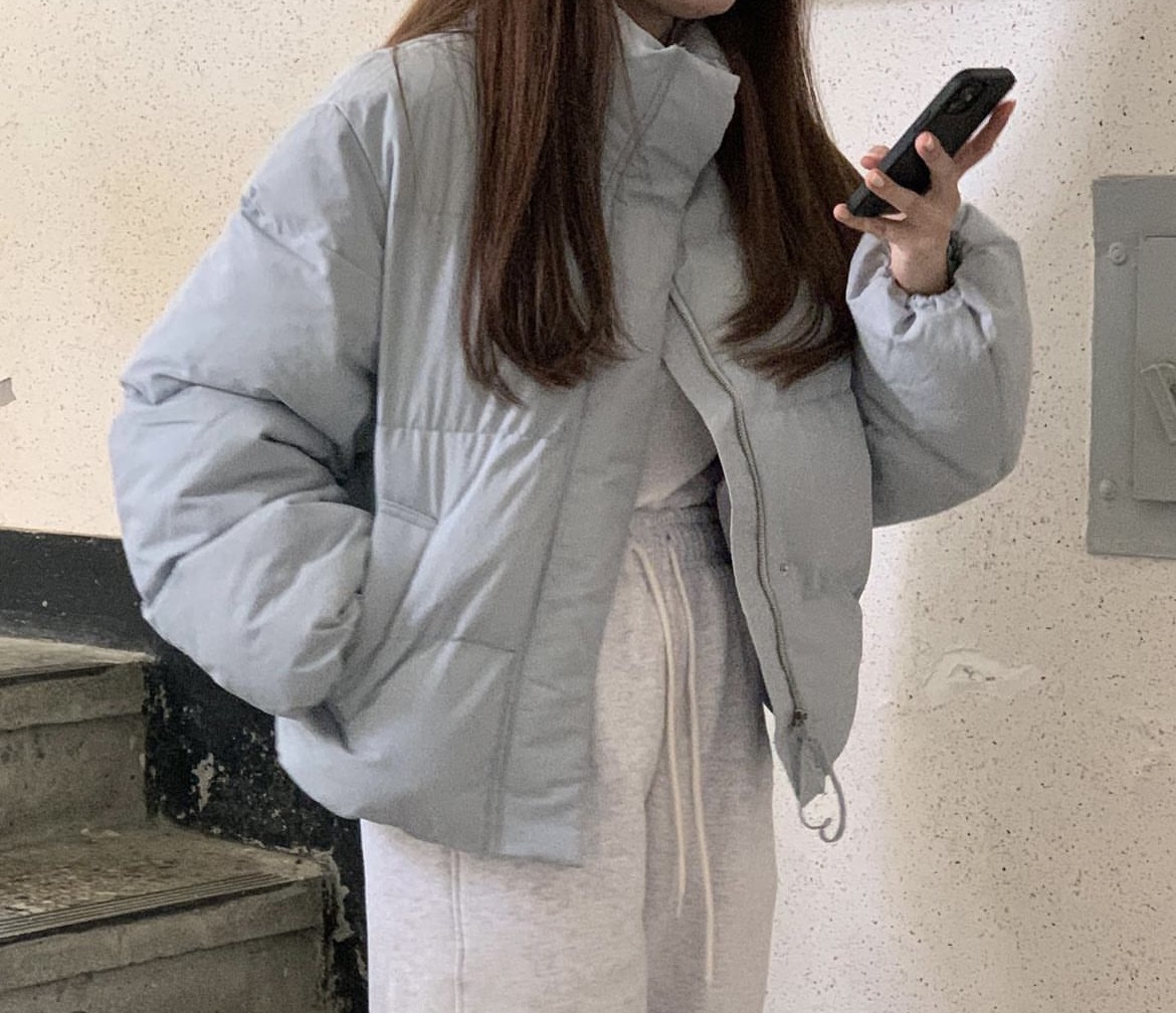 스카이블루 패딩 | 인스티즈