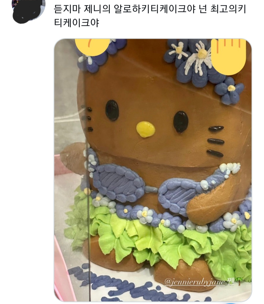 [잡담] 아 제니 지수 친구분이랑 케이크 겹친거 찐으로 속상해했을거 같아서 웃픔ㅠㅋㅋㅋㅋㅋㅋ | 인스티즈