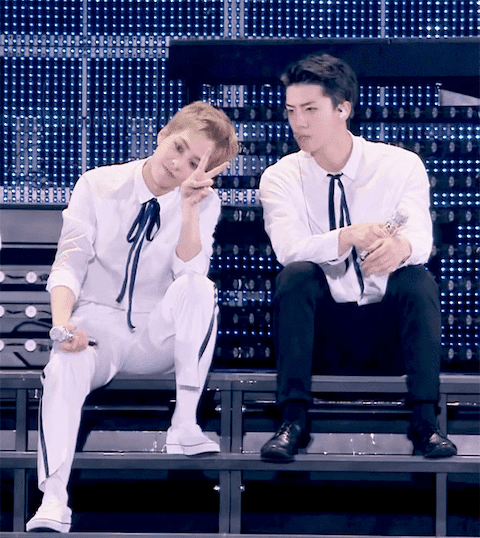 [잡담] 엑소 콘서트 귀여운 짤 모음 | 인스티즈