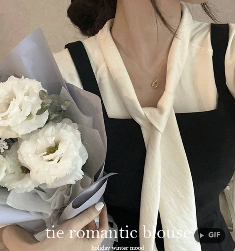 옷님) 예쁜 타이블라우스 같이사요♥️ | 인스티즈