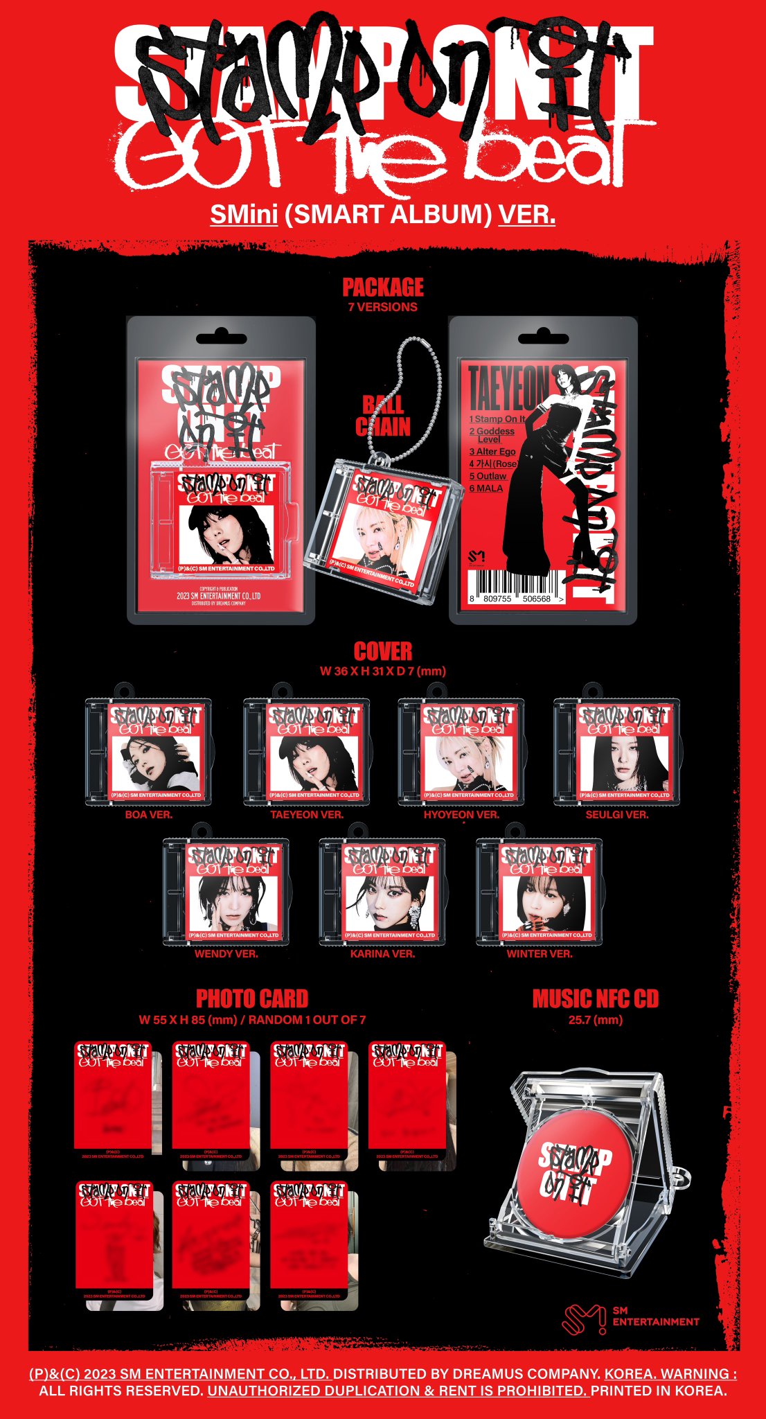 [정보/소식] GOT the beat The 1st mini Album 〖Stamp On It〗 : Album Detail | 인스티즈