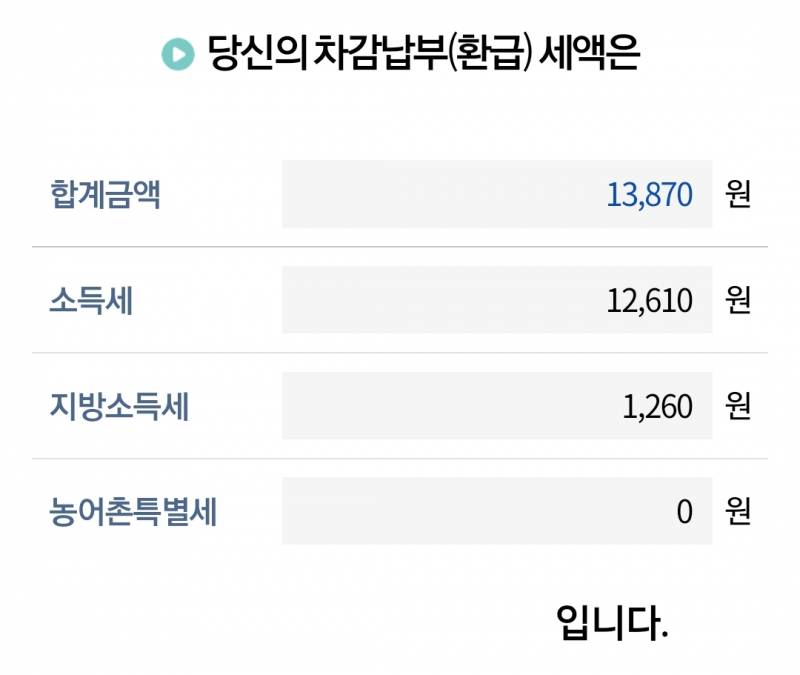 연말정산 이러면 내야되는거지? | 인스티즈