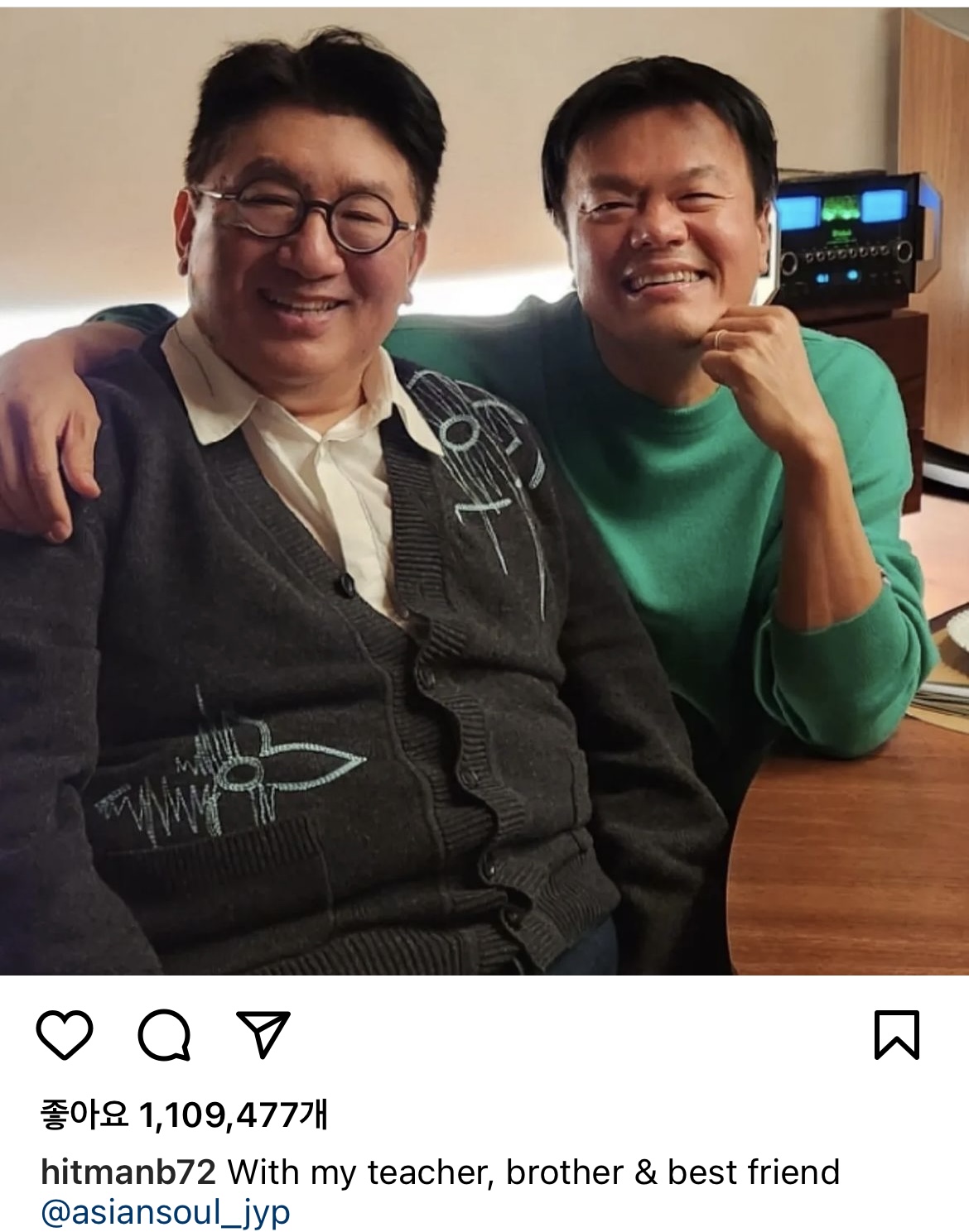 [잡담] 너네 이거봄? 방시혁이랑 제와피 박진영 이 사진 | 인스티즈