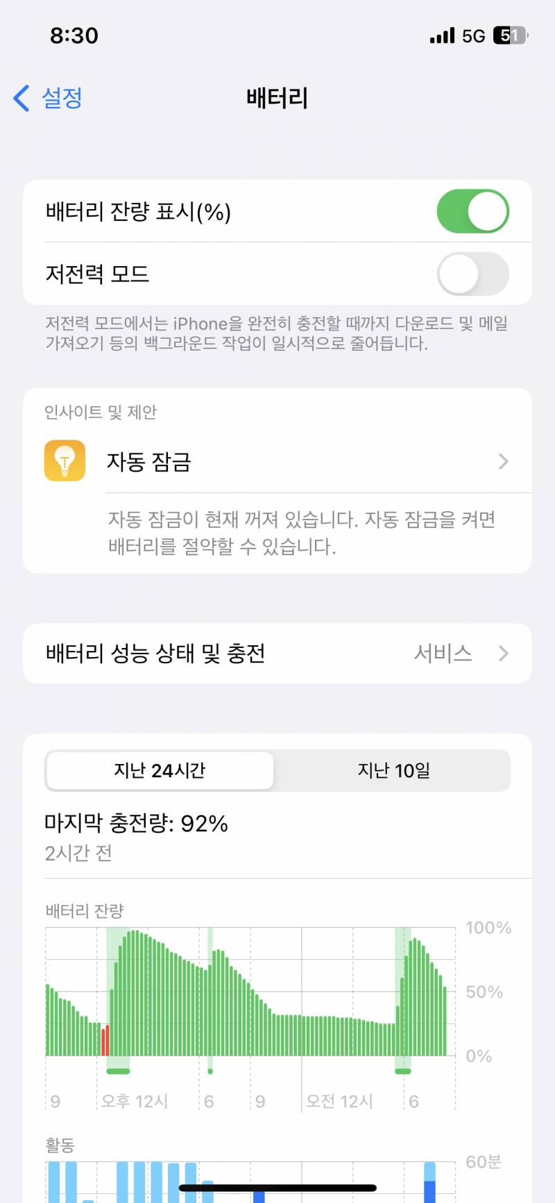 대박 아이폰 배터리 이런거 첨 봄... | 인스티즈
