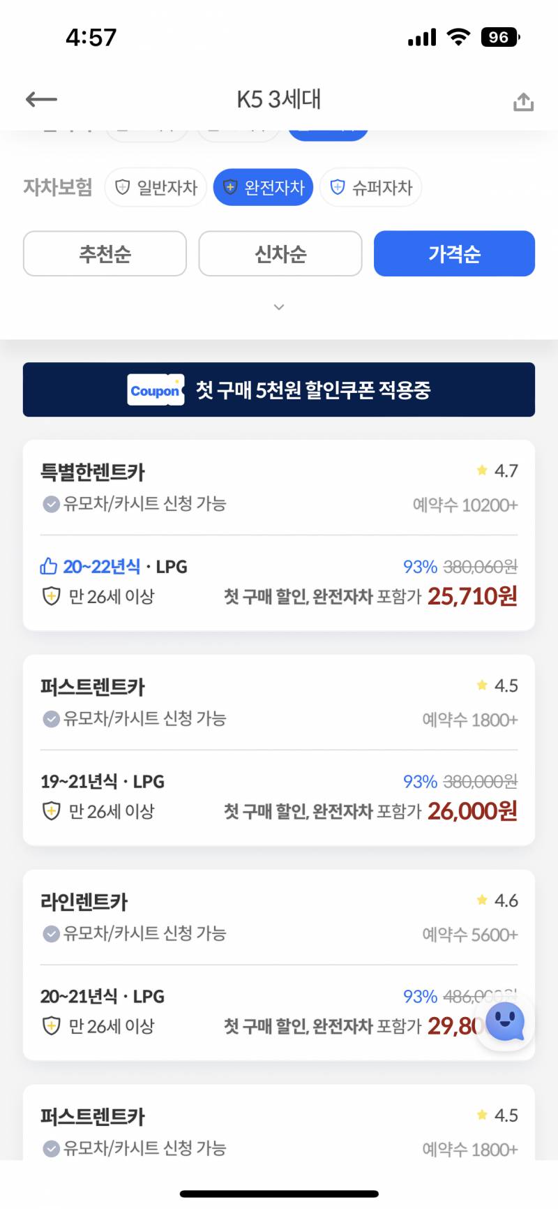 렌트 처음해보는데 이 가격이 하루인거야…. ?? | 인스티즈