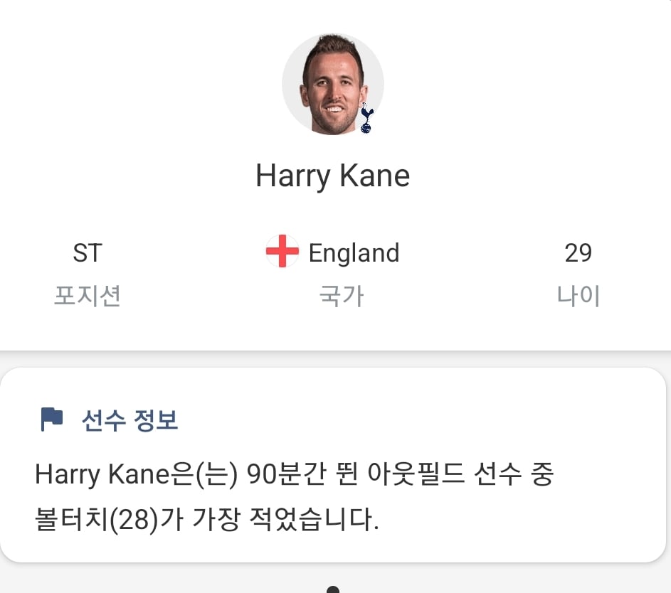 [잡담] 케인이 볼터치 28회네...더 적네 | 인스티즈