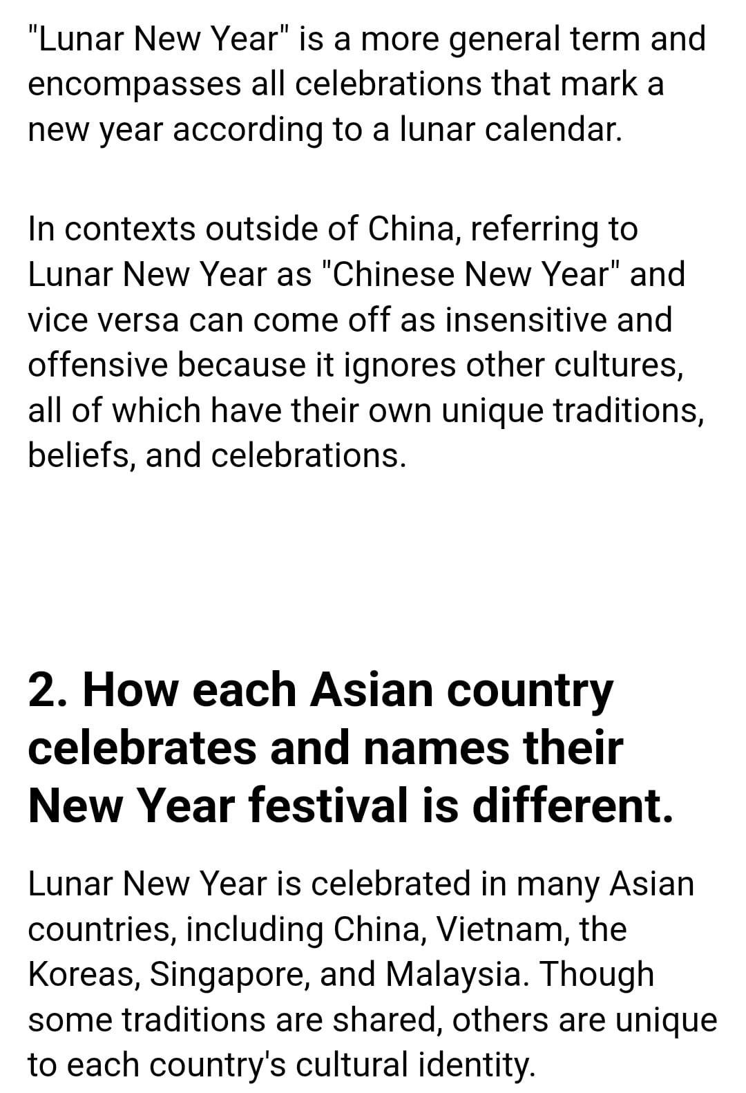 [정리글] 궁금해서 chinese랑 lunar new year 차이점? 실제로 다른가? 찾아봤는데 | 인스티즈