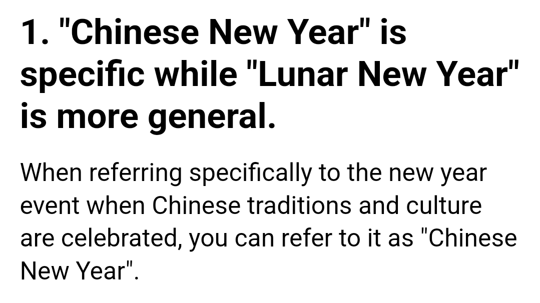 [정리글] 궁금해서 chinese랑 lunar new year 차이점? 실제로 다른가? 찾아봤는데 | 인스티즈