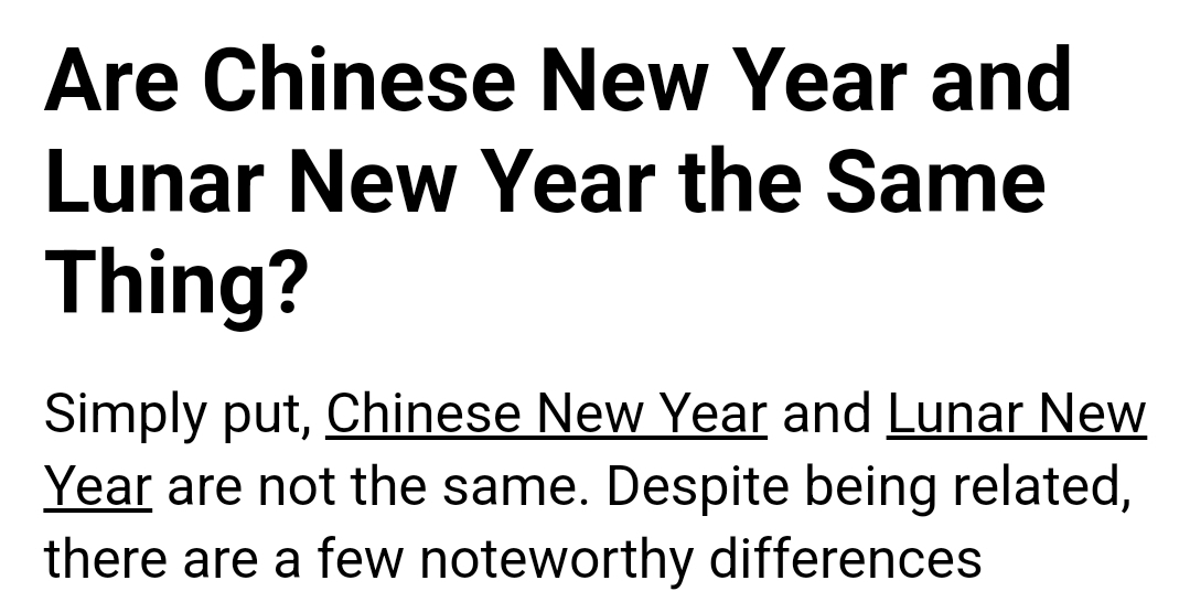 [정리글] 궁금해서 chinese랑 lunar new year 차이점? 실제로 다른가? 찾아봤는데 | 인스티즈