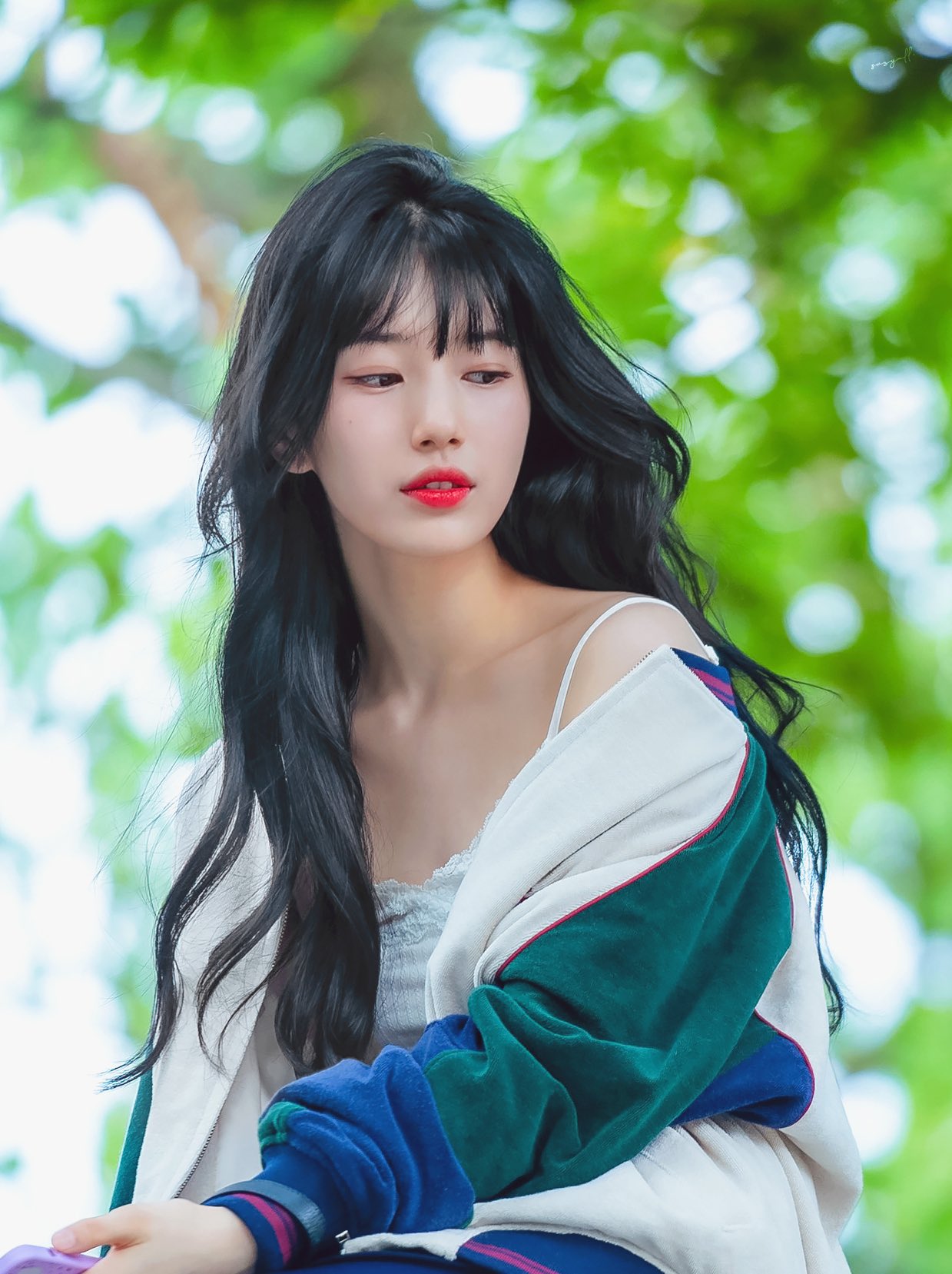 [잡담] 수지 앞머리 있없 뭐든 그냥 다 이뻐 ㅋㅋㅋㅋㅋ | 인스티즈
