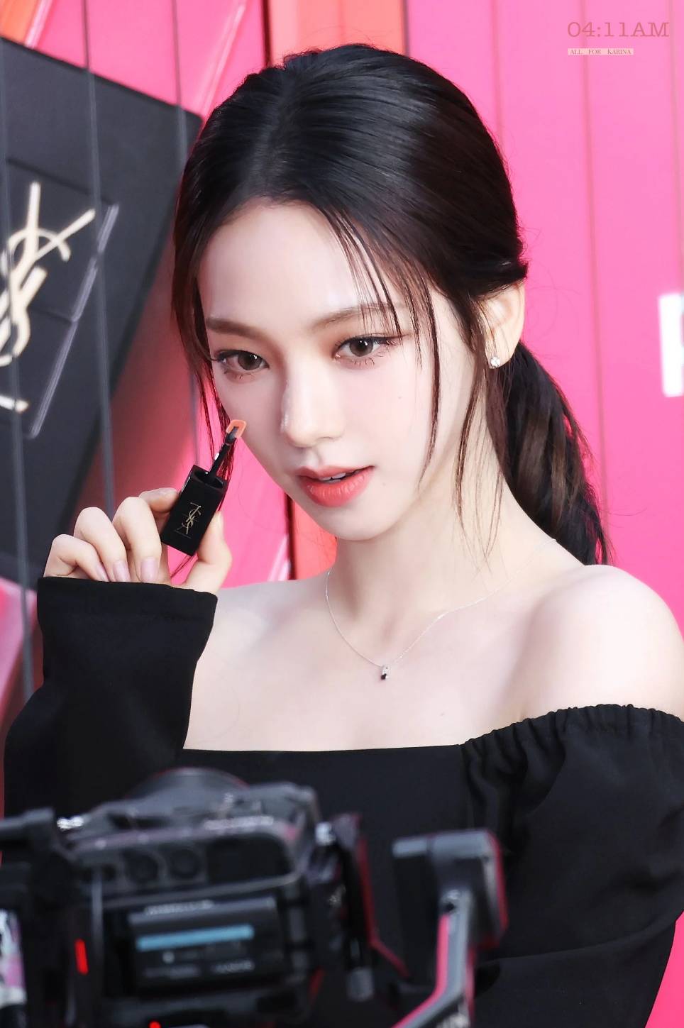 [잡담] 카리나 렌즈 낀거일까? | 인스티즈