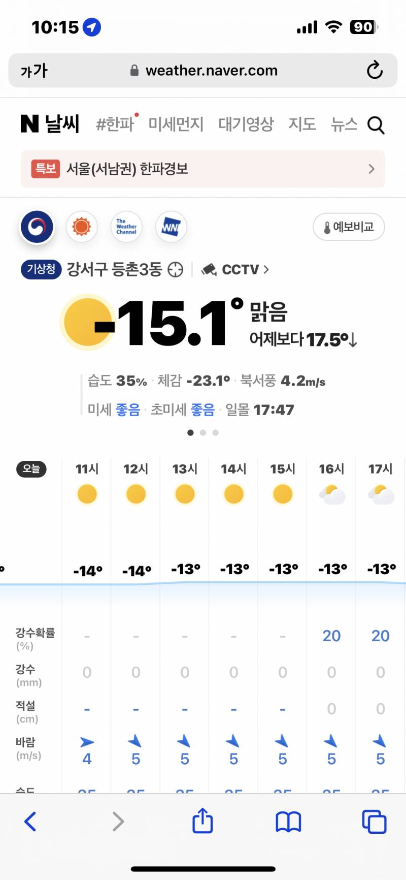 영하-15 미쳤네 | 인스티즈