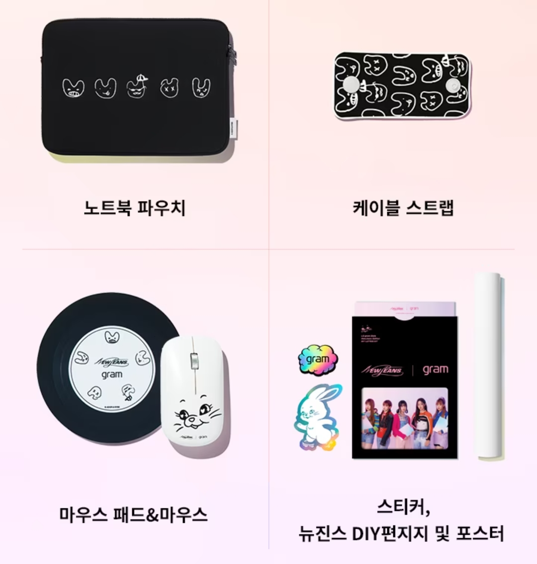 [잡담] 뉴진스 그램 굿즈중에 마우스 좀 킹받게 생겼다 | 인스티즈