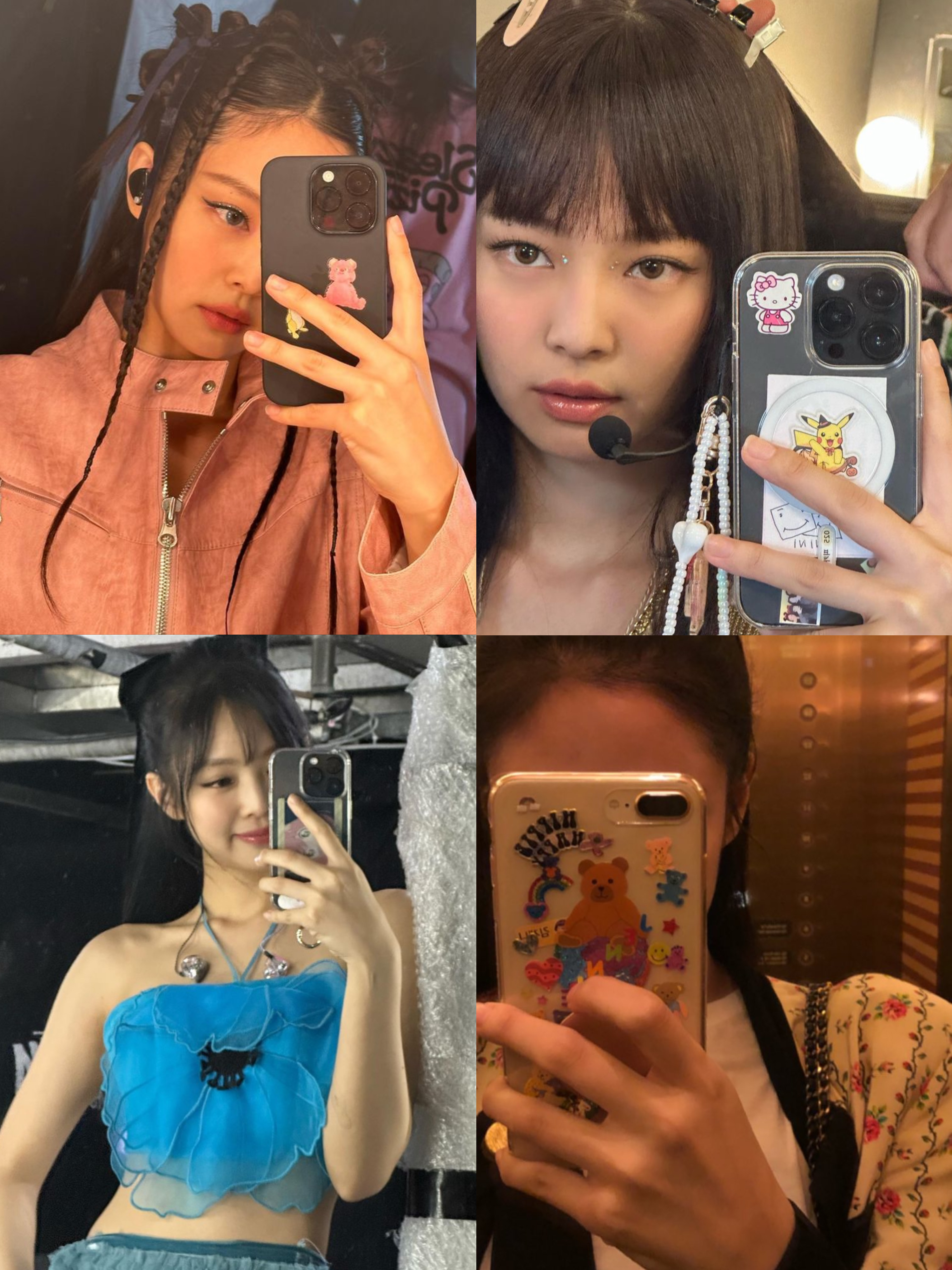 [잡담] 제니 폰케이스에 스티커든 뭐든 항상 귀여운거 붙이고있는거 ㄱㅇㅇ | 인스티즈