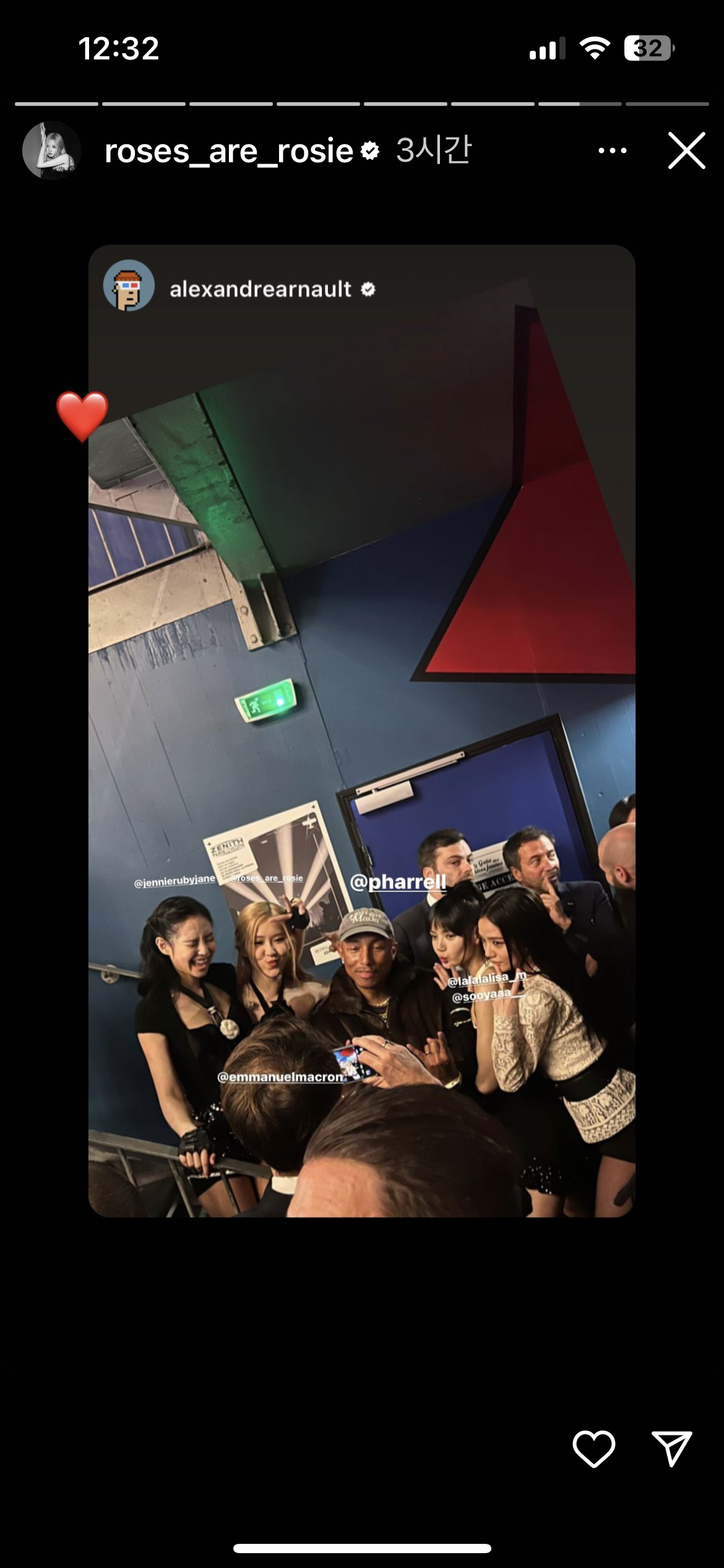 [잡담] 헐 뭐야ㅋㅋㅋㅋ 마크롱이 블핑이랑 퍼렐 사진찍어주네ㅋㅋㅋ | 인스티즈