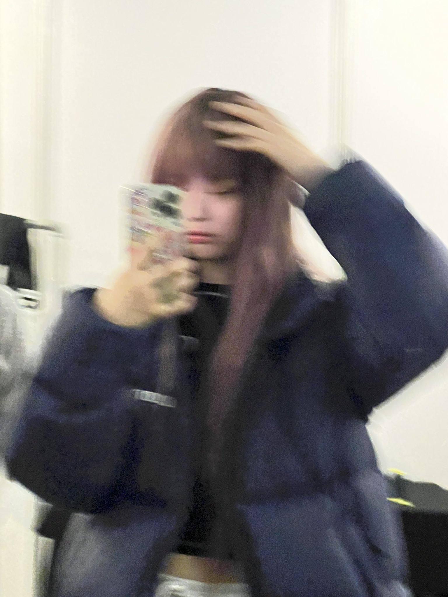 [잡담] 하니 멤트로 포도하니 거울셀카 올려줬다🍇 | 인스티즈
