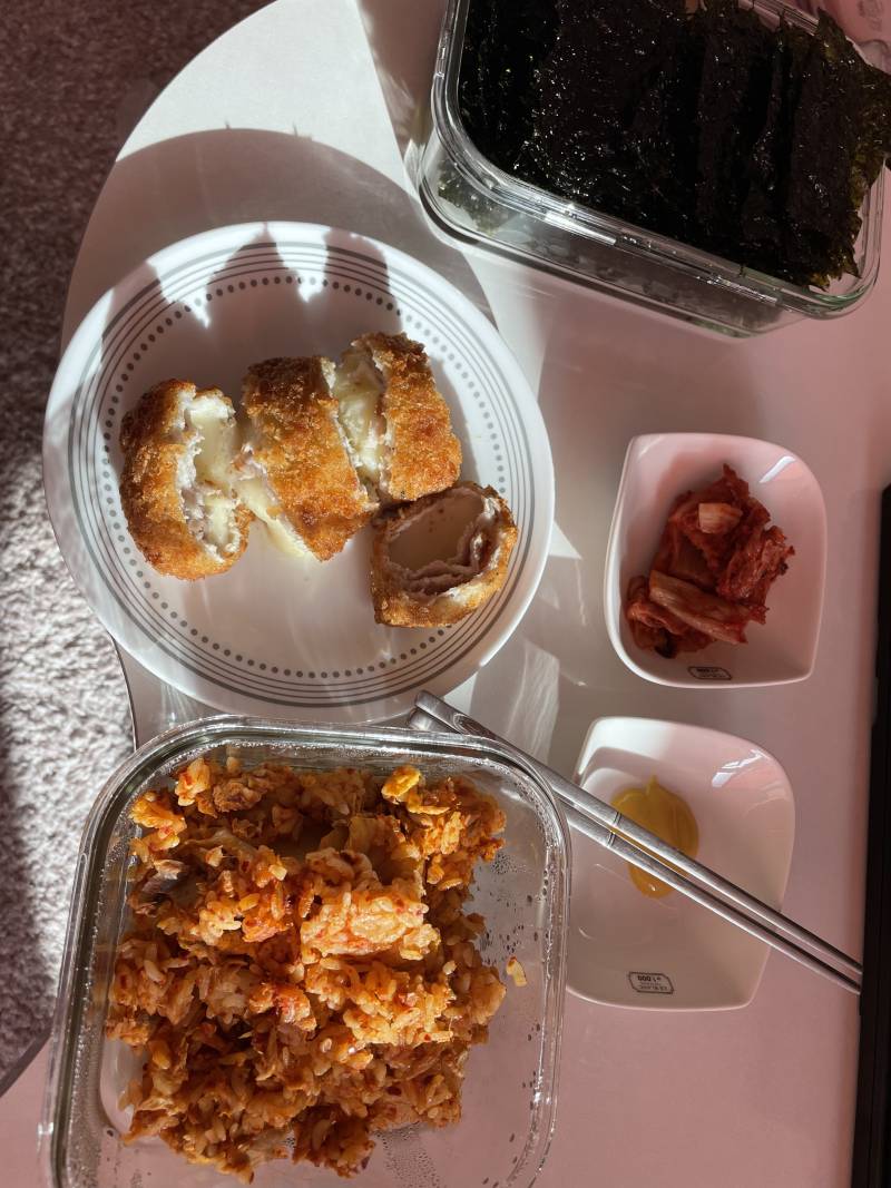 자취익 오늘 아점~!🍚🍳🍛 | 인스티즈