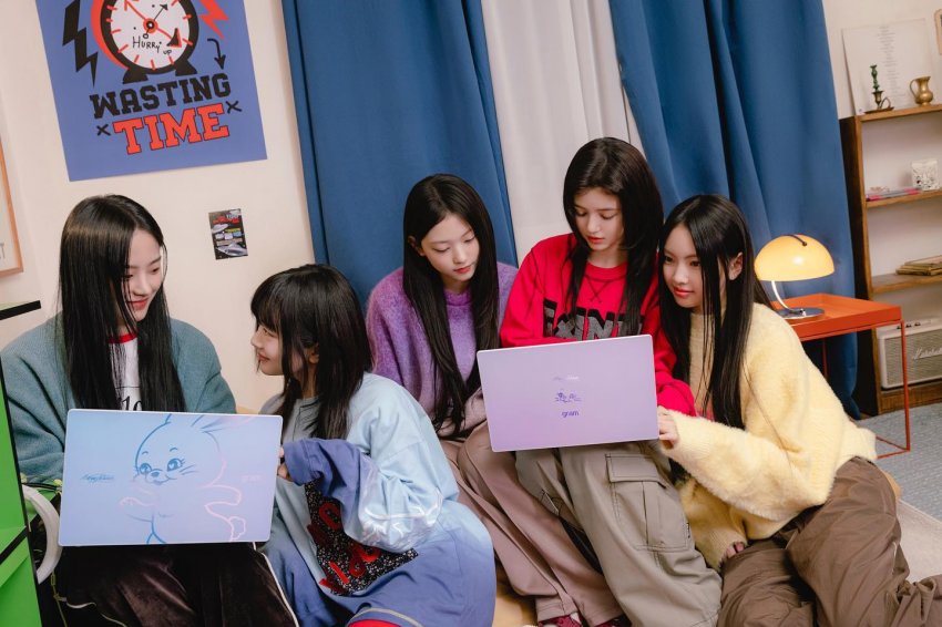 [잡담] LG그램 x 뉴진스 인스타 업데이트 | 인스티즈