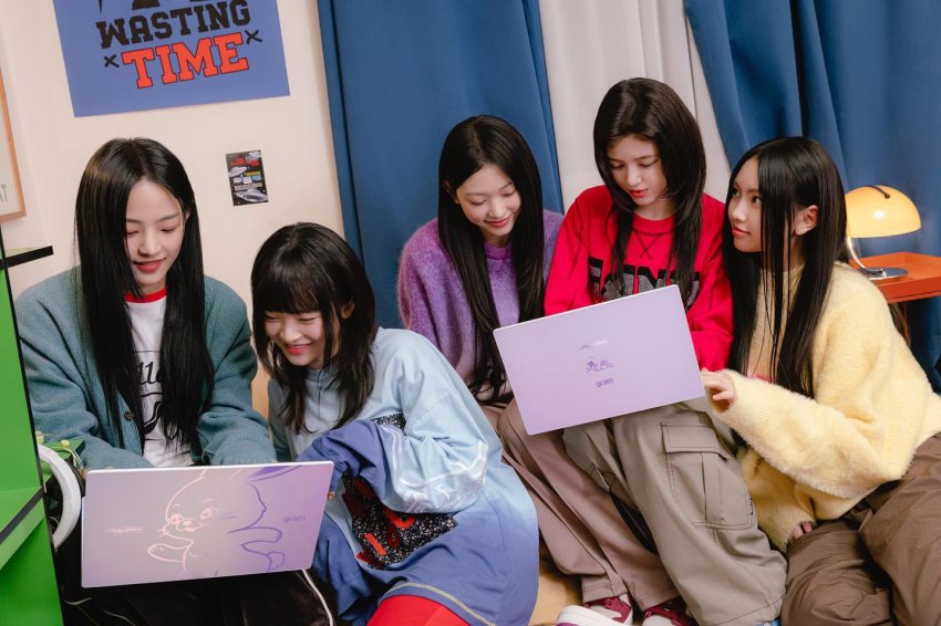 [잡담] LG그램 x 뉴진스 인스타 업데이트 | 인스티즈