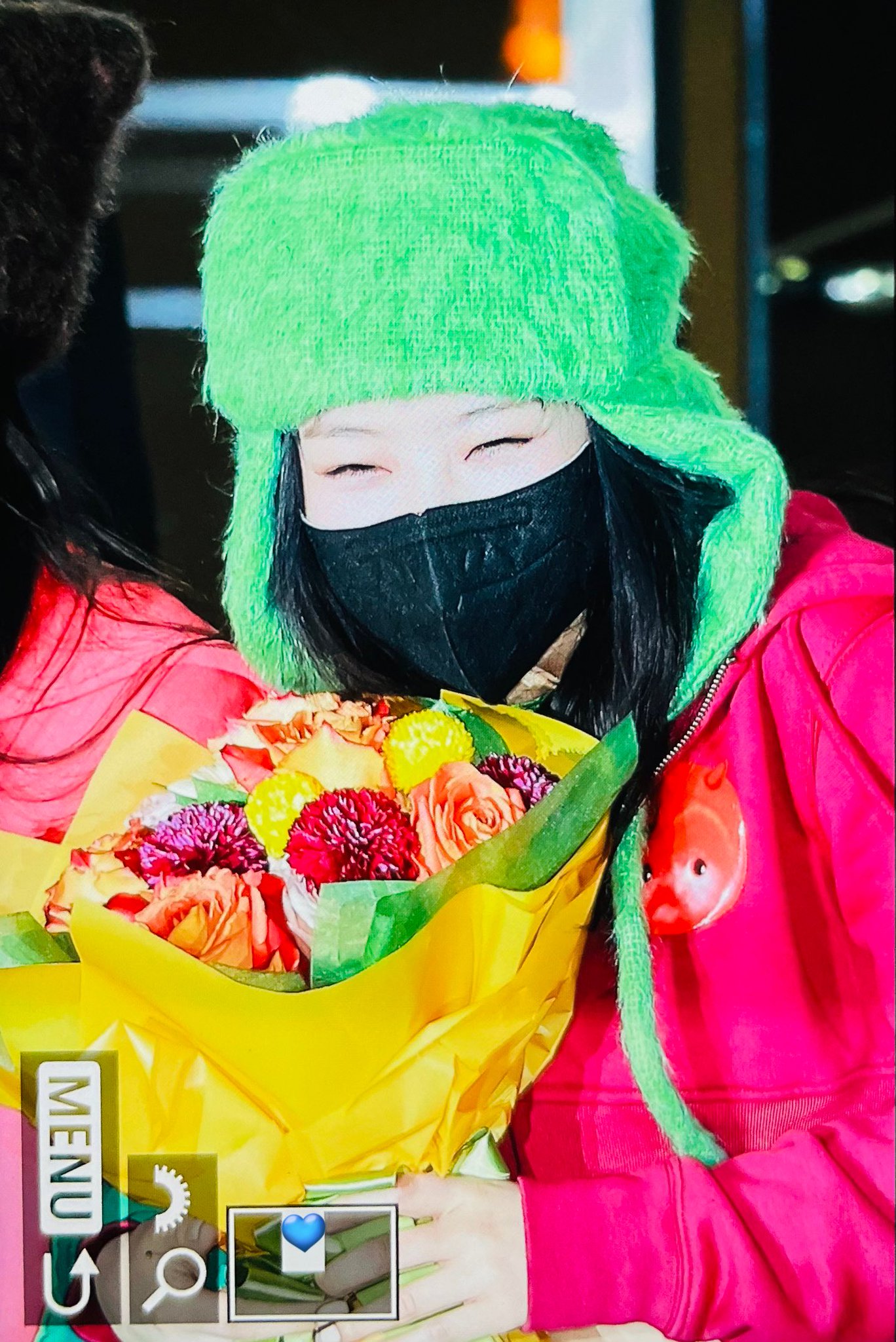 [잡담] 하니 뮤뱅 퇴근길 봨ㅋㅋㅋ 누가봐도 1위한 사람 | 인스티즈