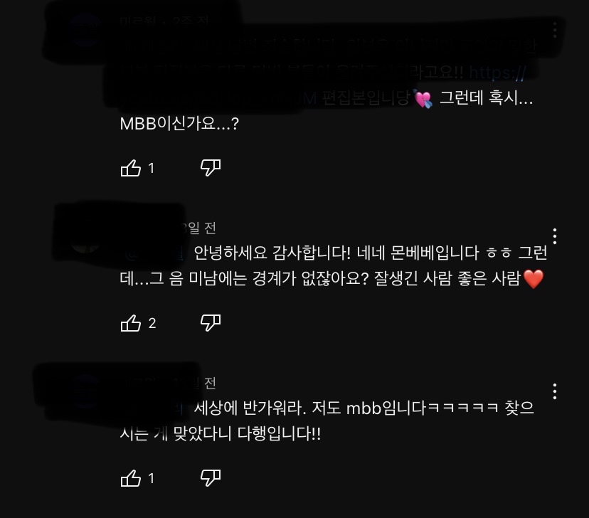 [잡담] 유튭 댓글 보는데 타돌 영상에 몬베베 댓글 개웃기네 내 눈을 의심함 | 인스티즈