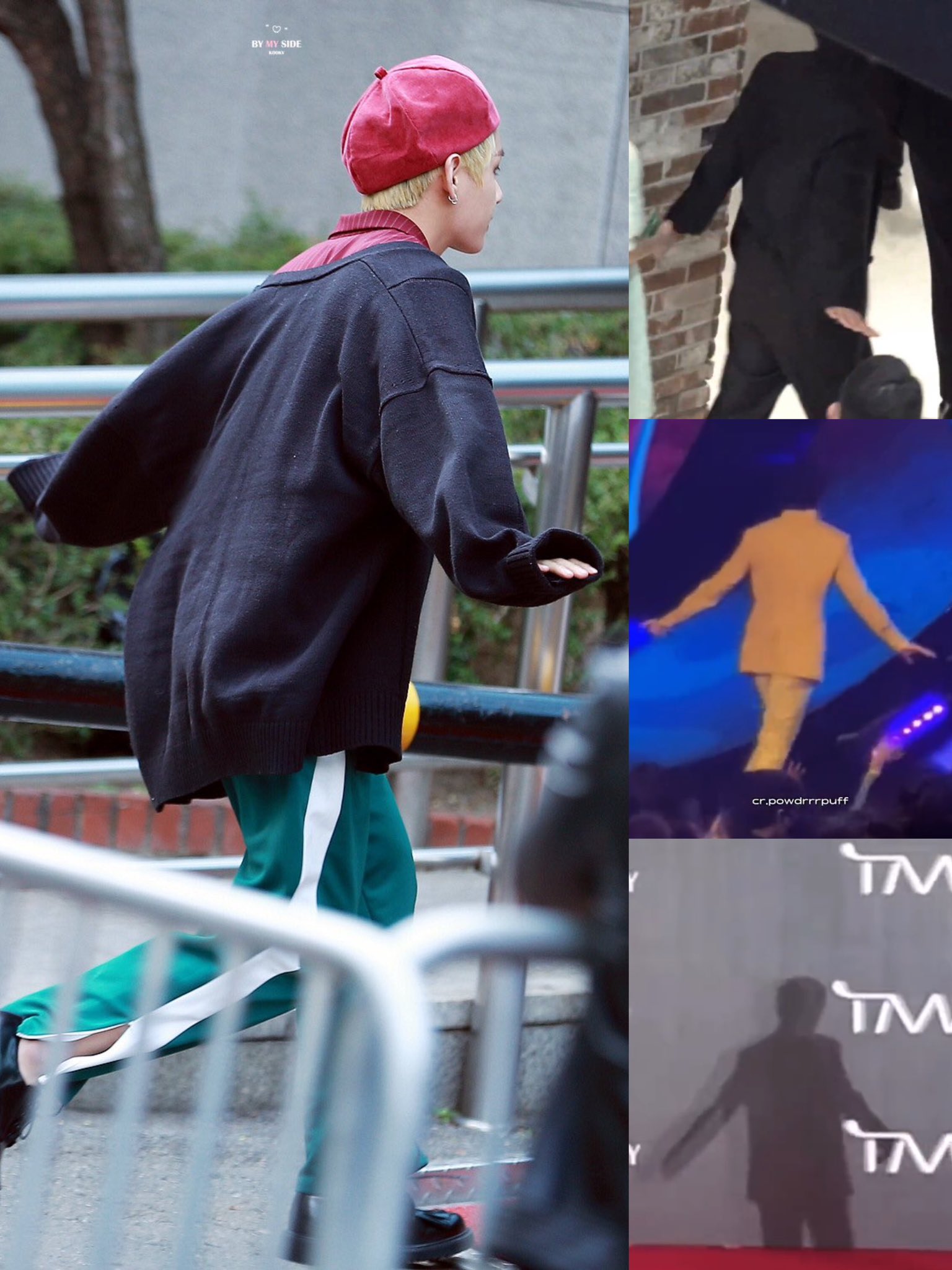 [잡담] 방탄 뷔 어릴 때 부터 걸을 때 자주 하는 포즈ㅋㅋㅋㅋㅋㅋ | 인스티즈