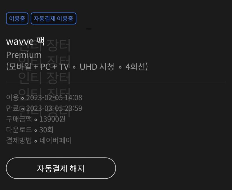 웨이브 프리미엄 4인팟 | 인스티즈