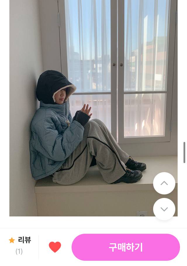 옷더어쿠님공구) 실물 귀여운 패딩 바라클라바 같이 사실 분 | 인스티즈