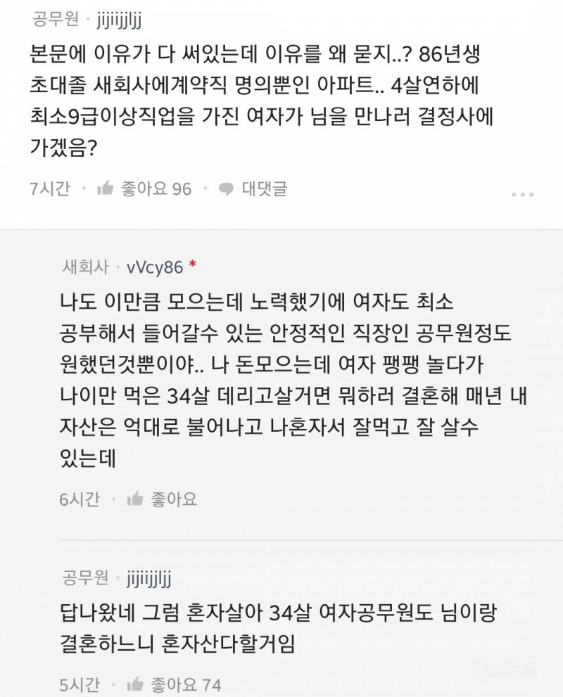 결정사에서 계속 까이는데 도대체 이유가 뭘까?.blind | 인스티즈