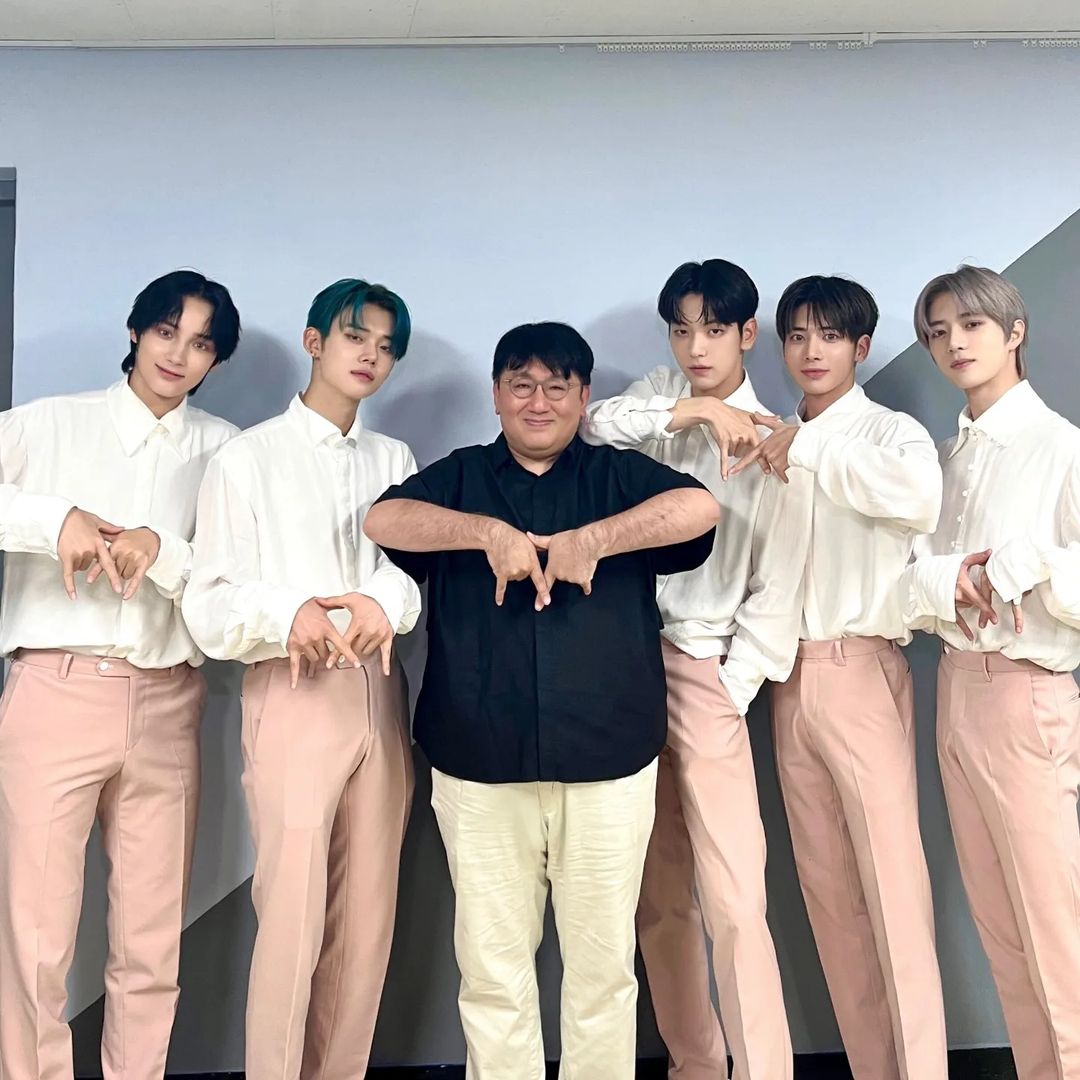 [잡담] 방시혁 인스타 하이브돌이랑 찍은 사진밖에 없음ㅋㅋㅋㅋㅋㅋㅋ | 인스티즈