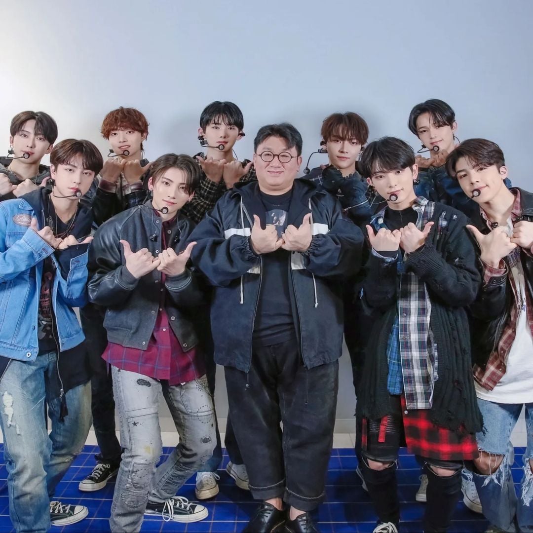 [잡담] 방시혁 인스타 하이브돌이랑 찍은 사진밖에 없음ㅋㅋㅋㅋㅋㅋㅋ | 인스티즈