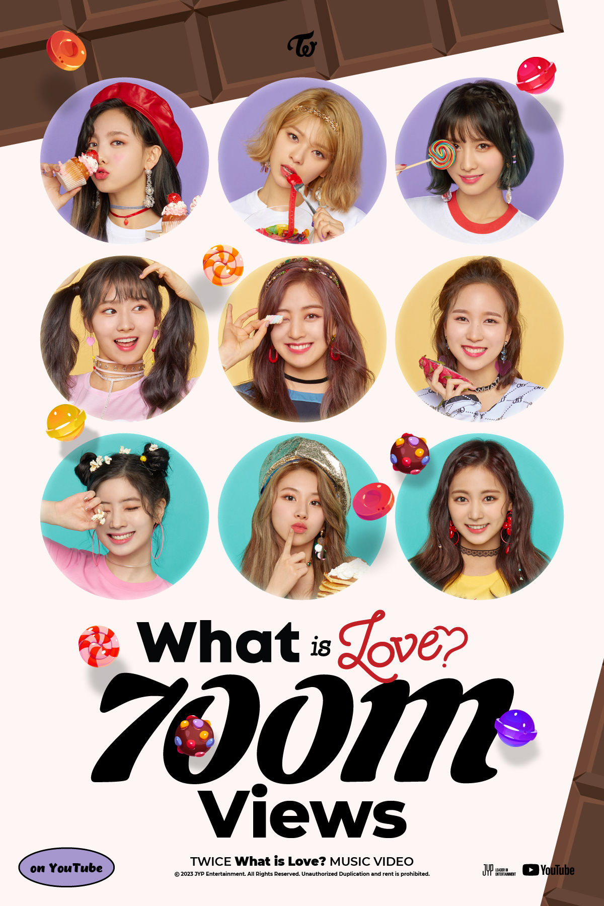 [잡담] 트와 왓이즈러브 7억뷰 💖🍭 | 인스티즈