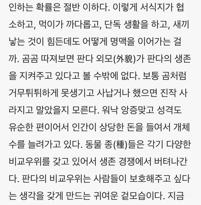 먹고 자기만 하는 판다가 지금까지 생존 할 수 있었던 이유.jpgif | 인스티즈