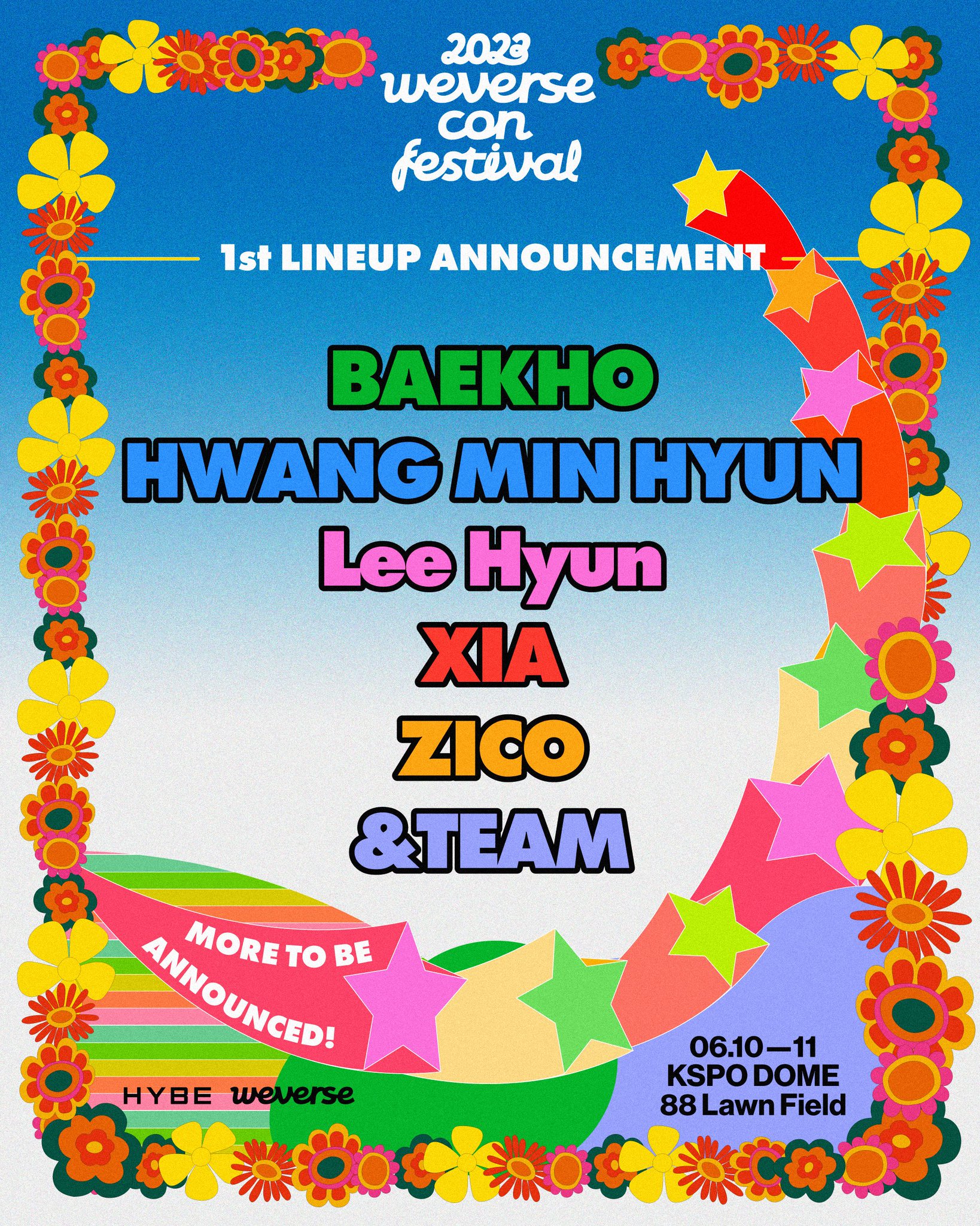 [정보/소식] 2023 Weverse Con Festival 1차 라인업 | 인스티즈