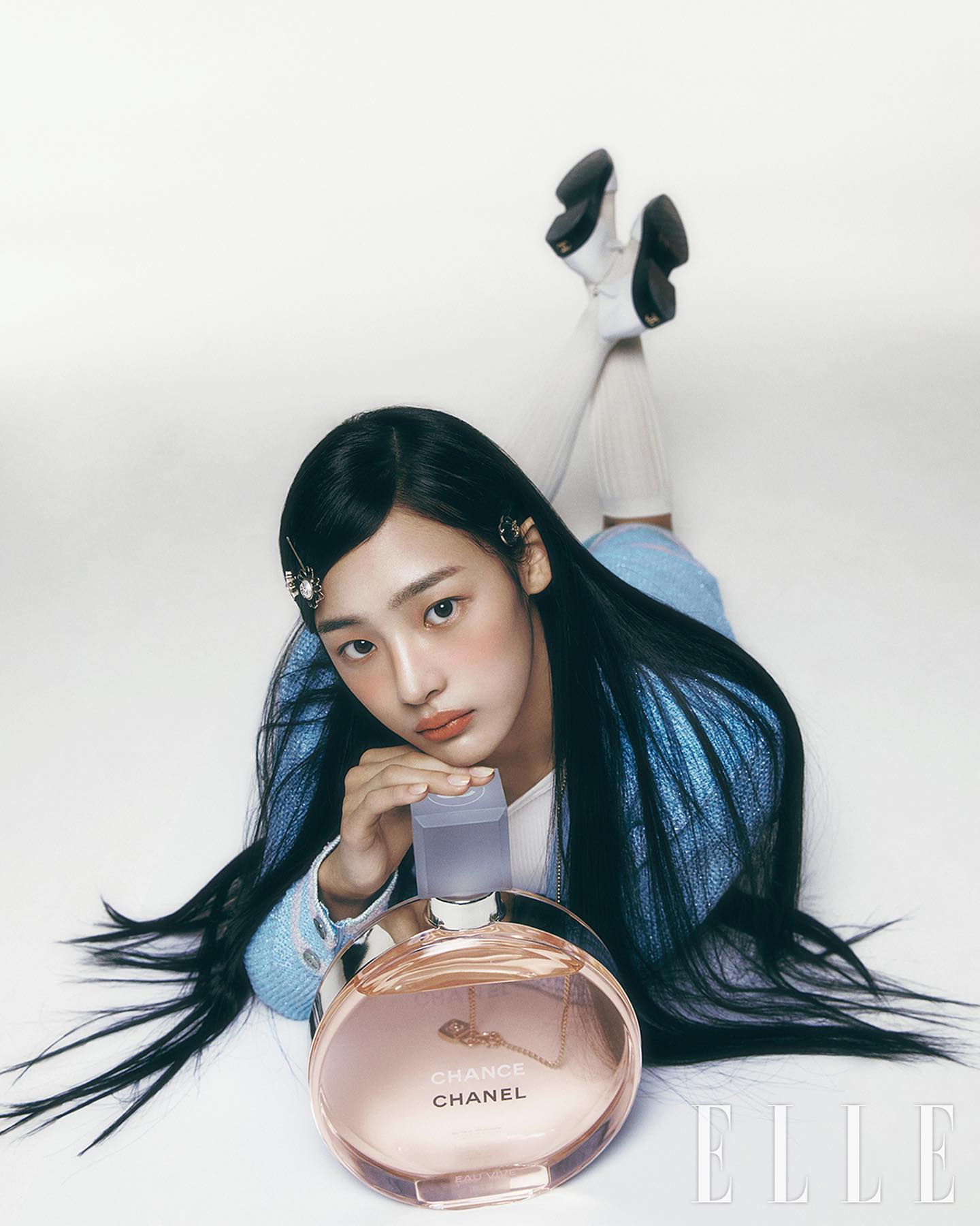 [잡담] 민지 9:1 가르마 너무 잘 어울려 | 인스티즈