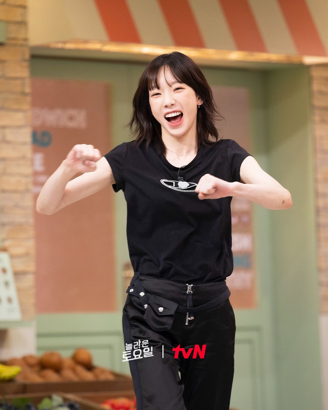 [잡담] 놀토 인스타에 태연 웃는 거 올라왔는데 | 인스티즈