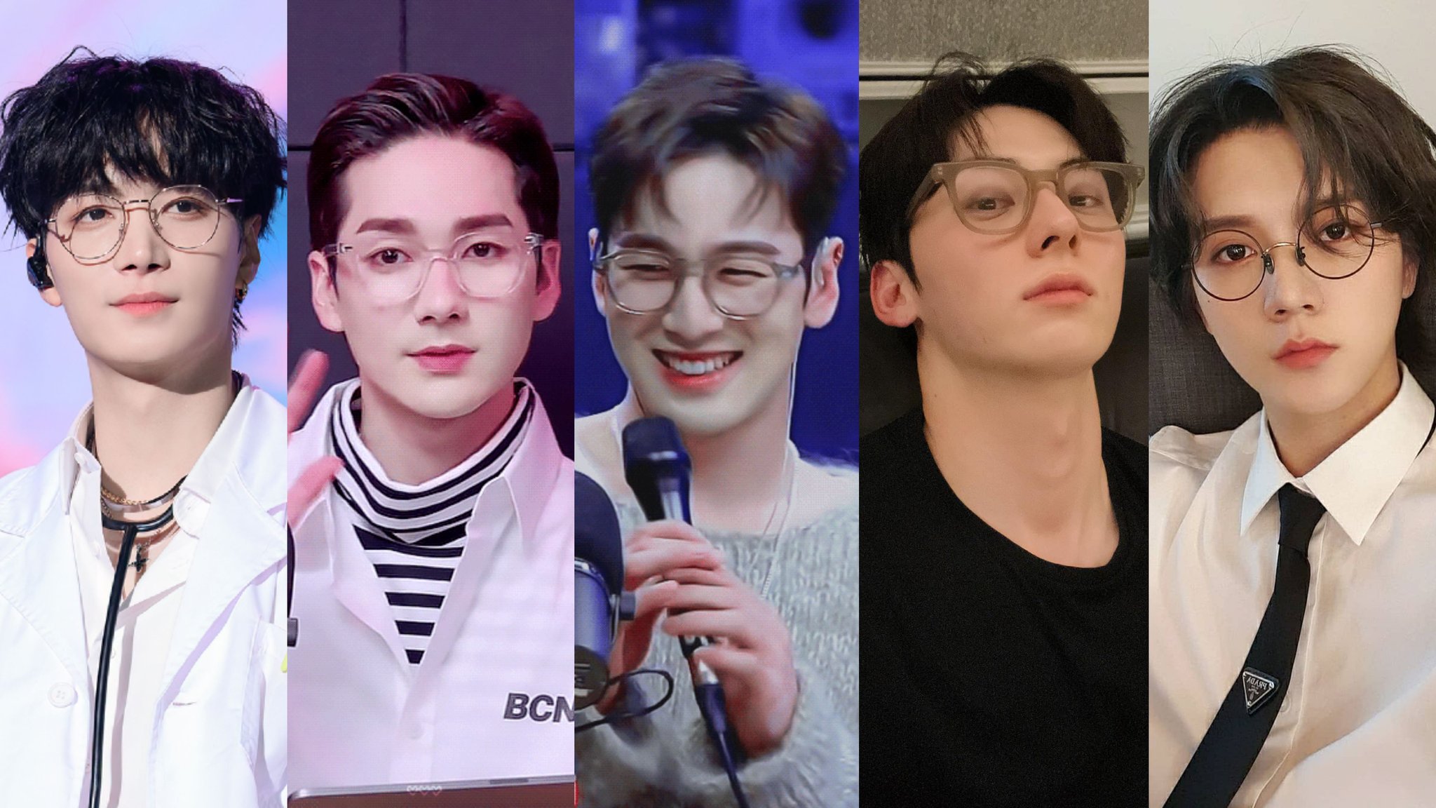 [잡담] 잘생긴 사람들은 역시 안경을 써도 잘생겼네 (ㅈㅇ 뉴이스트 | 인스티즈