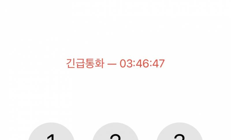 아이폰 긴급통화 이거 왜 이러는지 아는 사람? | 인스티즈