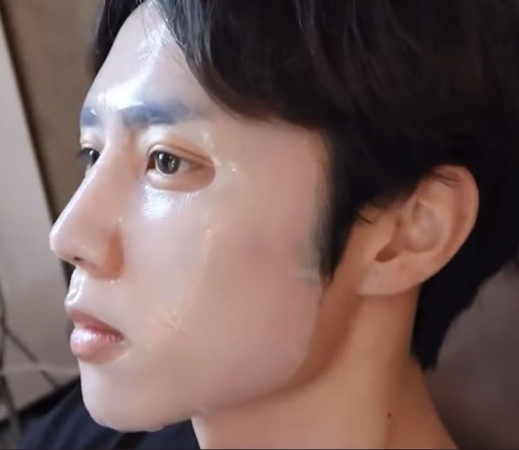 [잡담] 김선우 마스크팩 광고할만한 게 마스크 진짜 얼굴에 챱,붙음 | 인스티즈