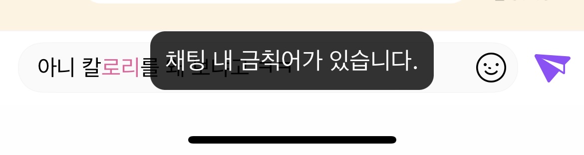 [잡담] 버블 금칙어 이건 진짜 에바 아님? | 인스티즈