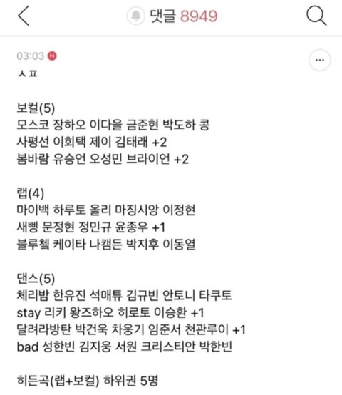 [잡담] 보플 스포 떴던거 | 인스티즈