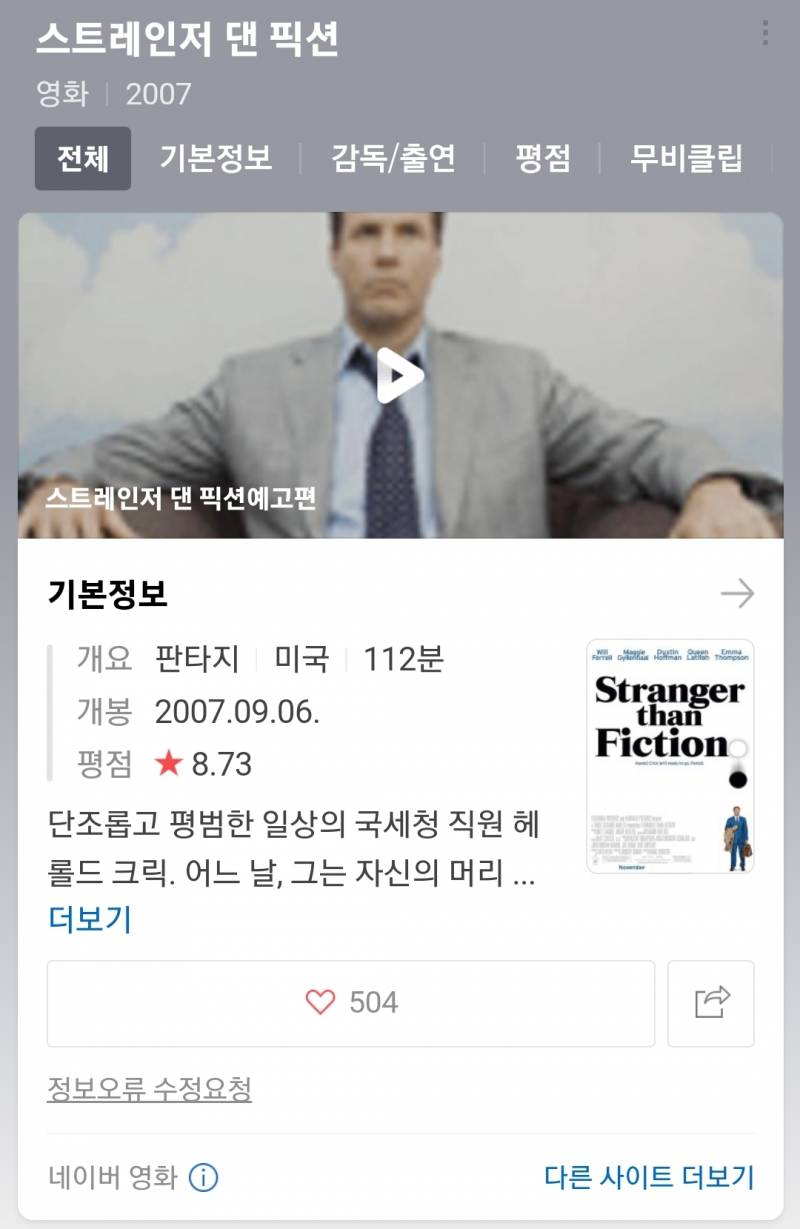 왓차 쓰는 익들아 이 영화 있어?? | 인스티즈