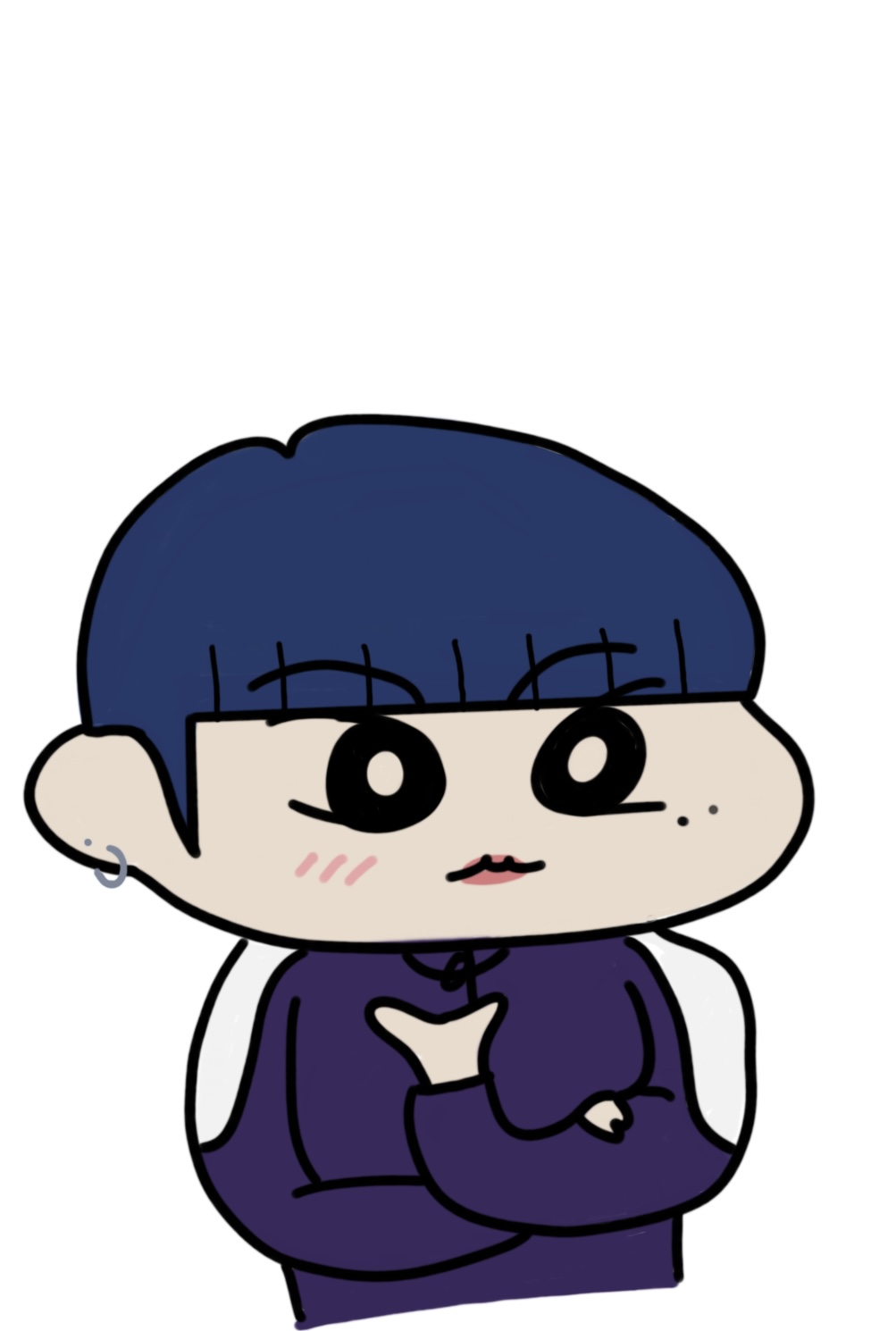 [잡담] 건욱이 짱구버전 그려봄 | 인스티즈