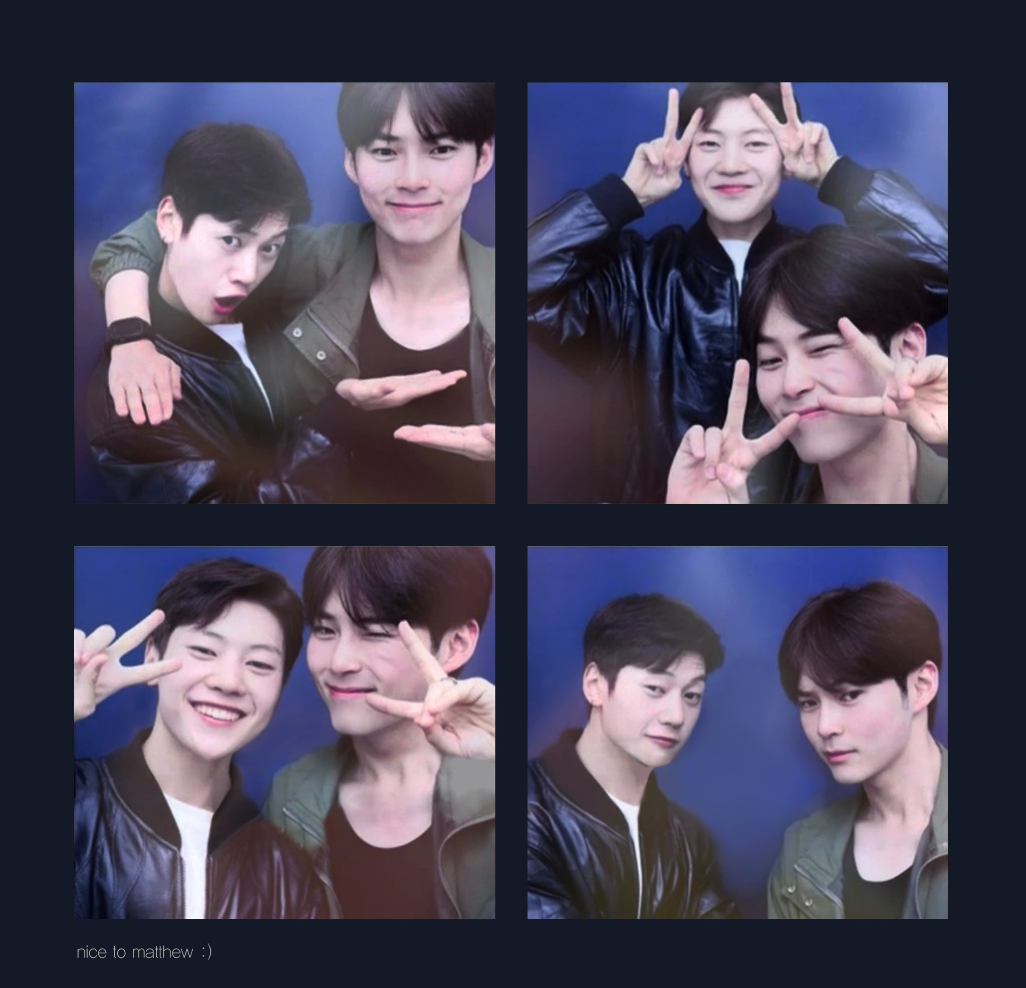 [잡담] 엄마 한빈매튜 네컷 사진이 더 풀릴까요.......? | 인스티즈