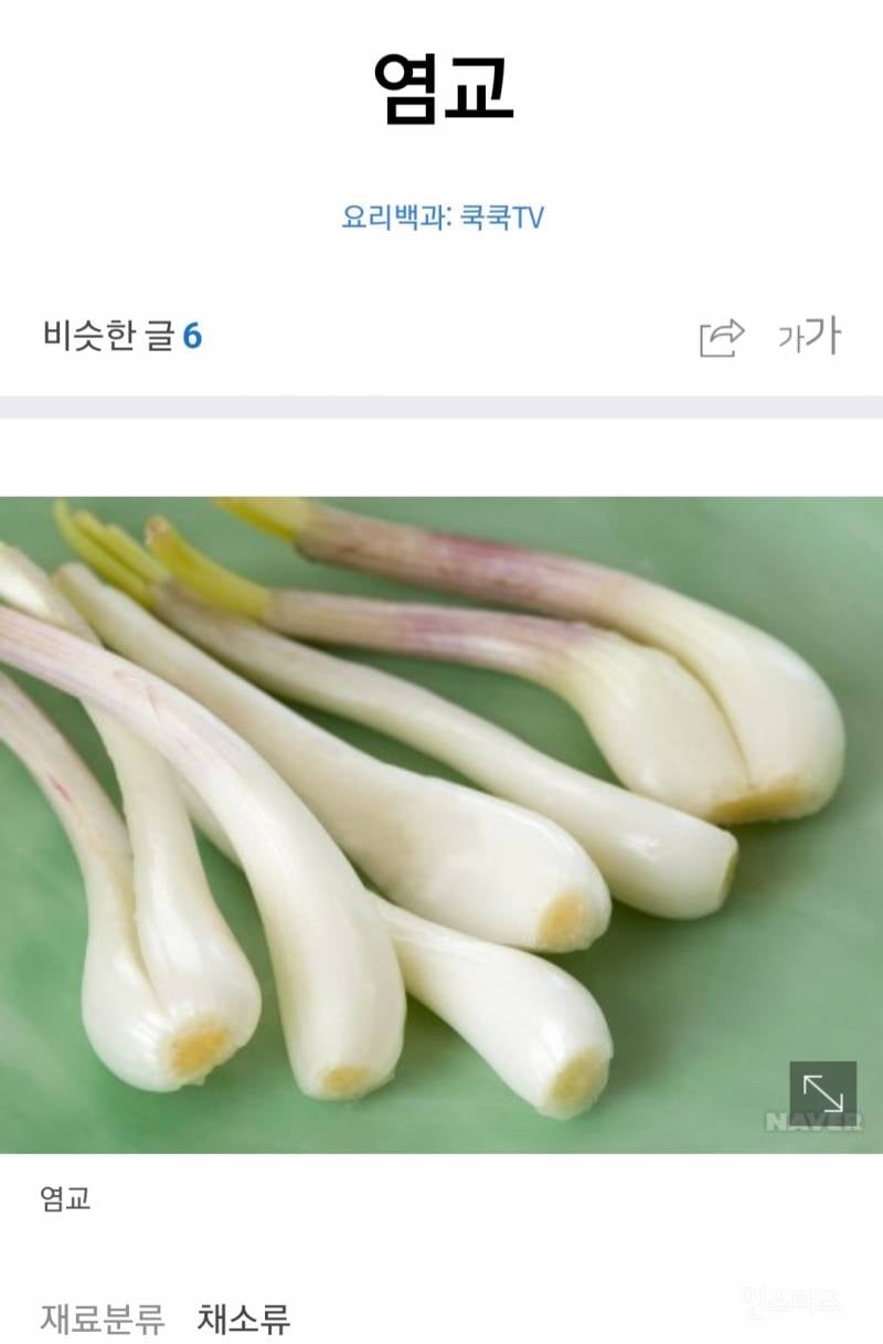 많은 사람들이 락교에 대해 잘모르는 사실.jpg | 인스티즈