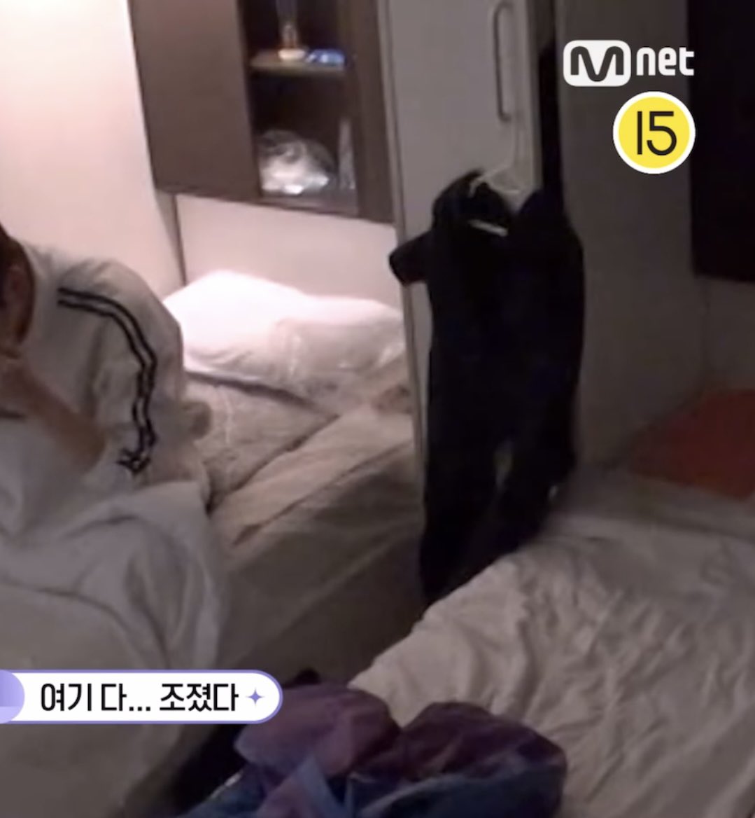 [잡담] 이거 한빈이 침대 옆 옷 한빈이꺼다 vs 하오꺼다 | 인스티즈
