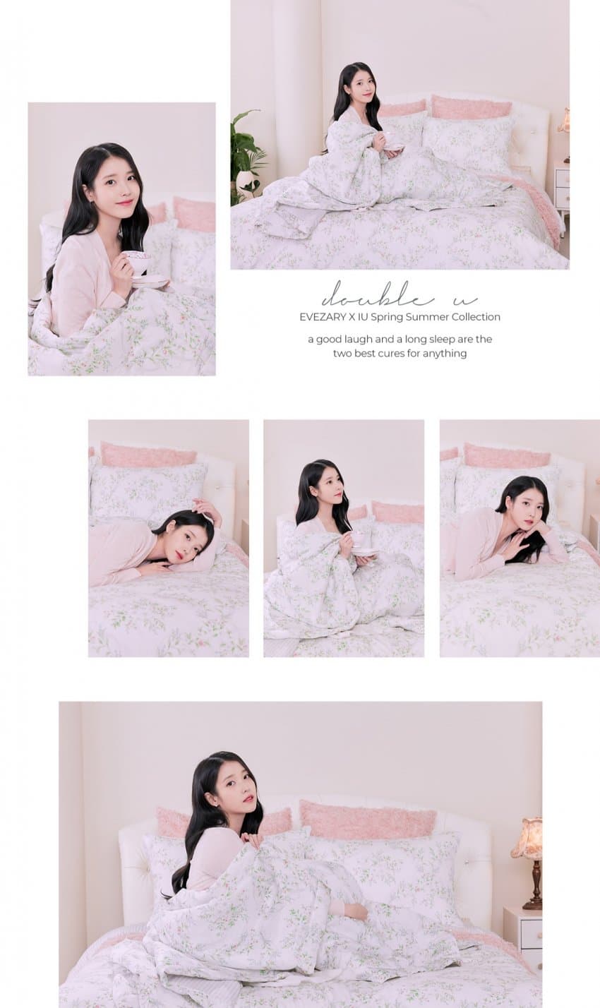 [잡담] 아이유 새 침구광고 사진 상큼하다 | 인스티즈