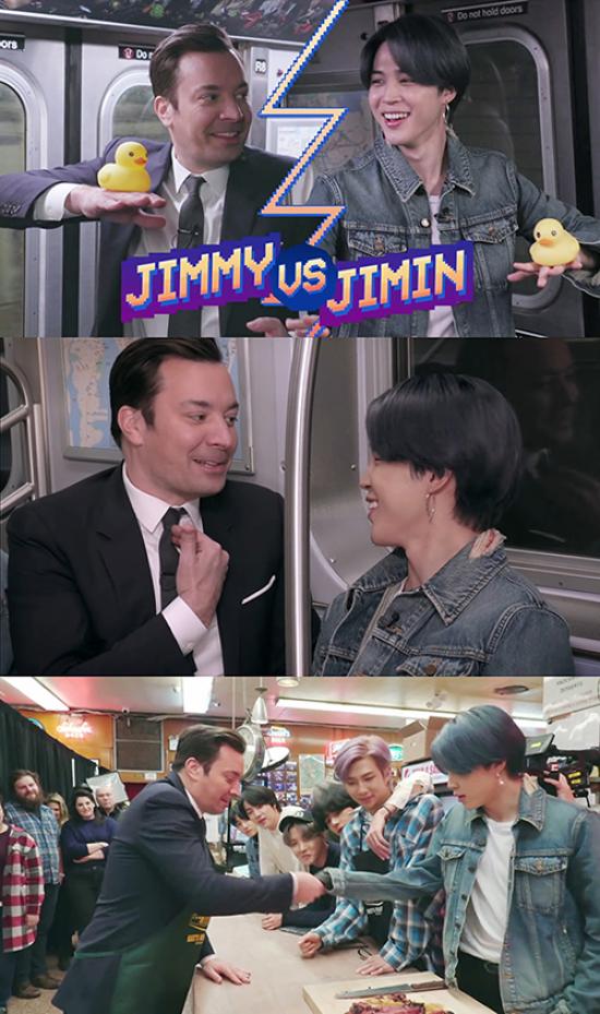 [잡담] 방탄 지민 지미팰런쇼 하루는 토크 하루는 무대래 토크도 한다ㅋㅋㅋㅋ | 인스티즈