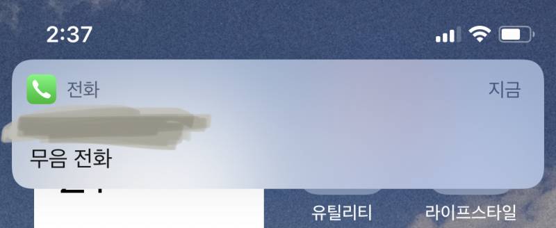 아이폰 전화 이렇게 오는 이유가 뭐야 ? | 인스티즈