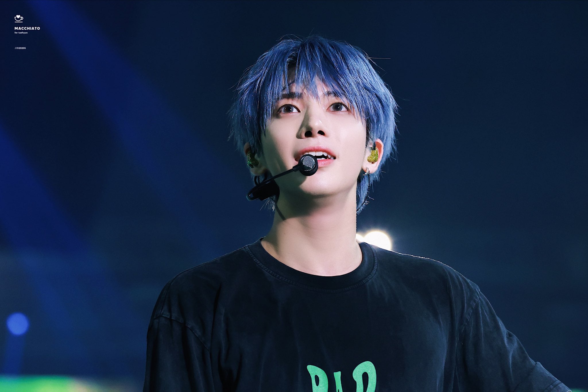 [잡담] 강태현은 어떻게 파란머리도 잘 어울림??... | 인스티즈